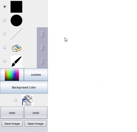 My version of the famous software: Microsoft Paint.